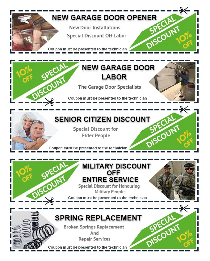 Washington Garage Door Service  Washington, DC 202-545-3496 - Coupon-gdr-01-m
